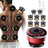 8 Cups Electric Cupping Massager Gua Sha Vacuum Suction Cups Ems Anti Cellulite Magnet Therapy Scraping Fat Burner Body Massager