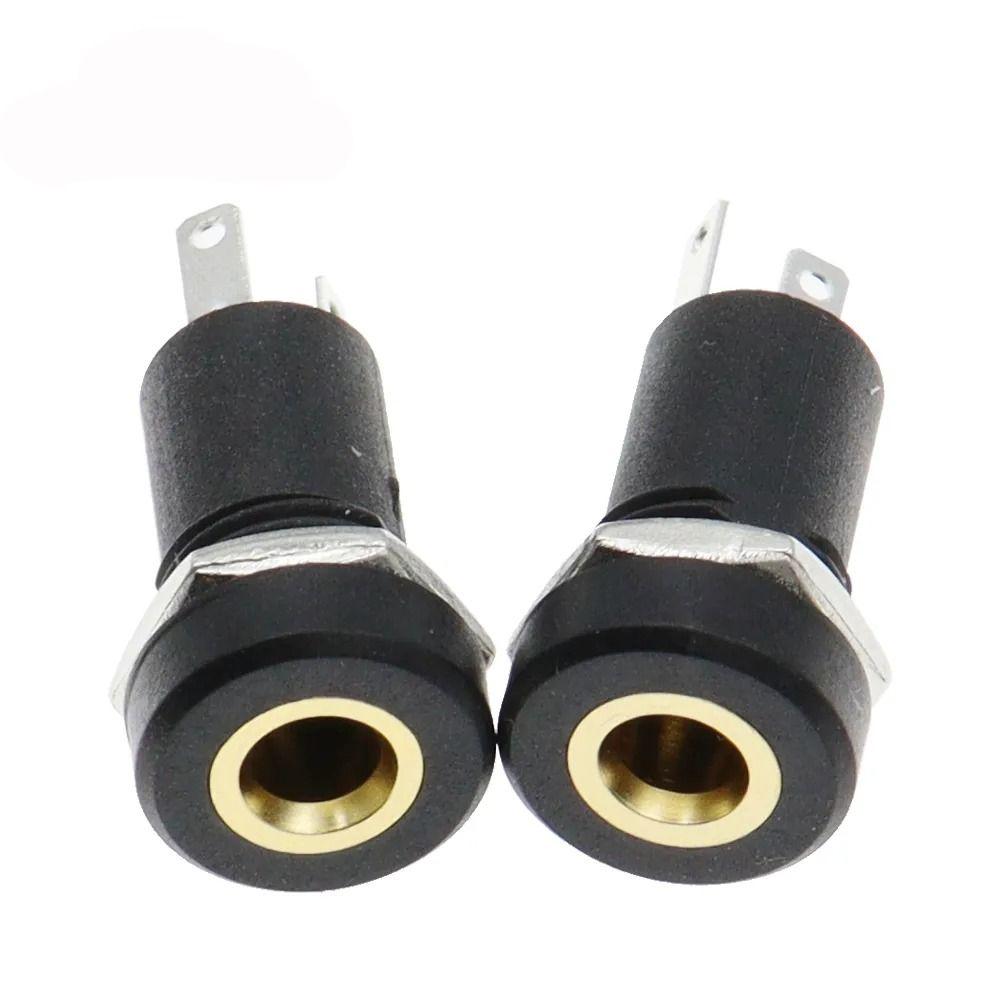Gold Plated 3.5 Mm Headphone Female Socket 3.5 Mm Audio Socket 3/4 Pin 3.5mm Audio Jack Socket