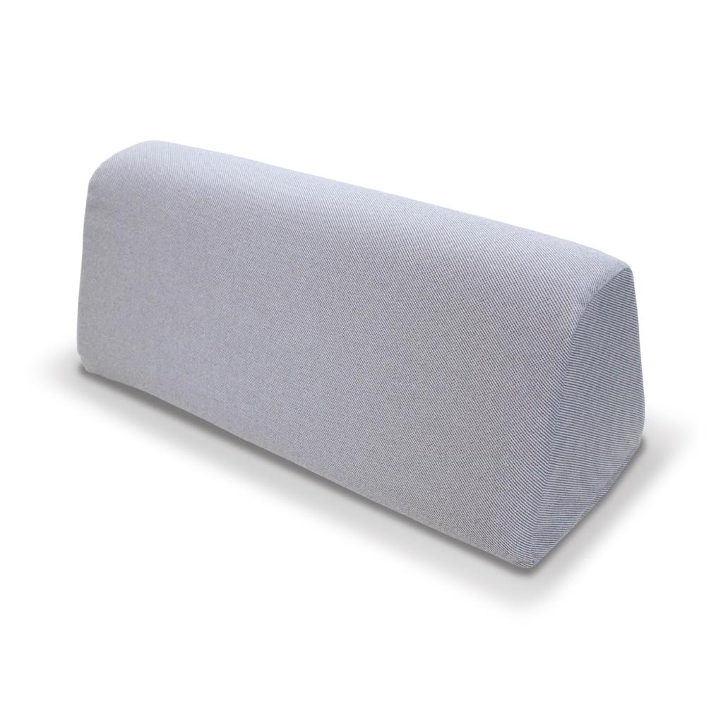 Authentic Simmons Straight Pocket Doubles Cushion, Pale Gray, 70cm X 28cm X 27cm (H), Made In Japan, Amazon Exclusive Original Color