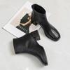 Women's Ankle Boots Beige Booties Elegant Female Short Shoes Winter 2024 On Promotion New In Large Size Warm Footwear Spring Hot