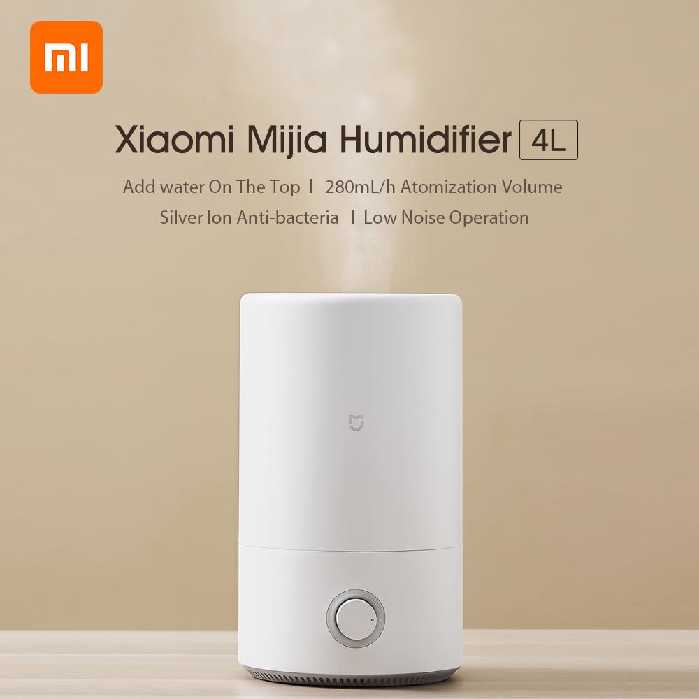 Xiaomi Mijia Humidifier 4L MJJSQ02LX Mute Air Purifier Aromatherapy Humidifier Diffuser Essential