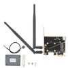 Wireless Networks Card Adapter Mini PCI-E To Desktop PCI-E with 2 Antenna Support Bluetooth