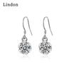 Lindon Copper Alloy Zircon Earrings Drop Earrings For Women Wedding Party Gifts
