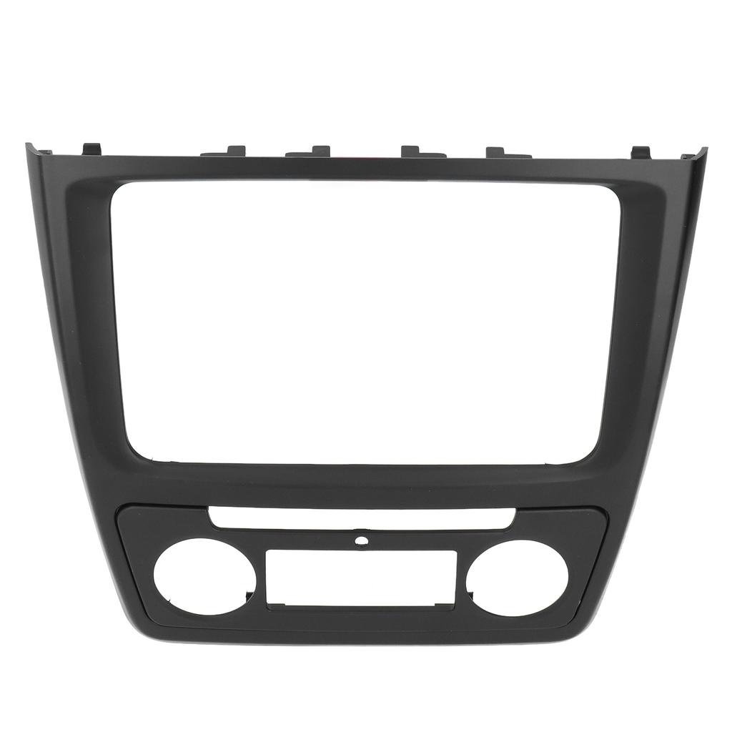 Car Radio Frame Fascia Panel 2DIN Radio Face Plate Replacement for Yeti Auto AC 2009?2017