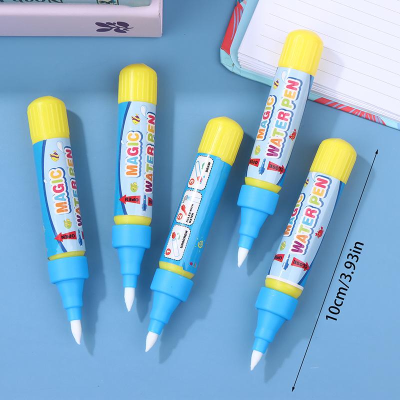 5Pcs Magical Water Drawing Pen Toy Pen Kid Painting Water Writing Mat Pen Doodle Pens Replacement Tool Education Toy For Kids