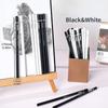 6Pcs/set Black and White Sketch Charcoal Pencil Highlight Standard Pencil for Sketching Drawing Pencils Set Art Painting Supplies