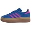 Women's Gazelle Bold 'Blue Purple Burst' Women's Sneakers IG4367