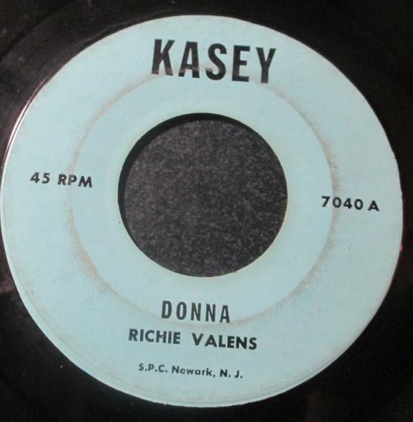 7inch Record RITCHIE VALENS - Donna / La Bamba 7040 Kasey US Rock Used