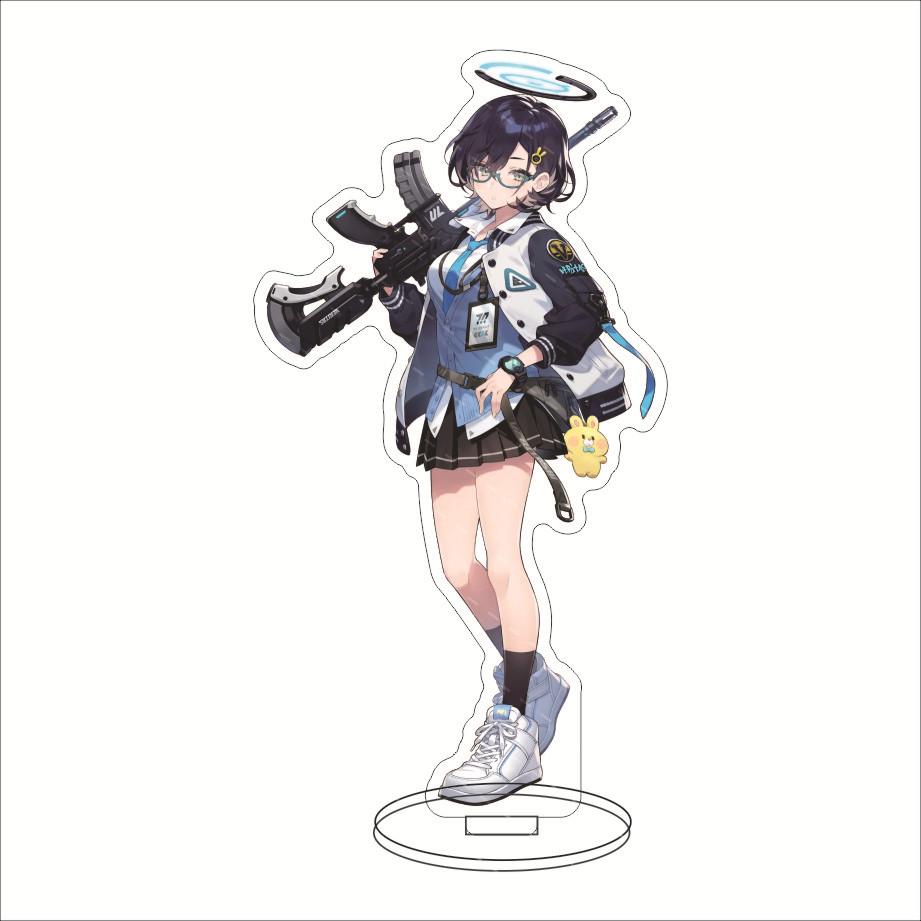 Blue Archive Millennium Science School Acrylic Stand Hayase Yuka Ushio Noa Anime Acrylic Figure Standing Model Cosplay