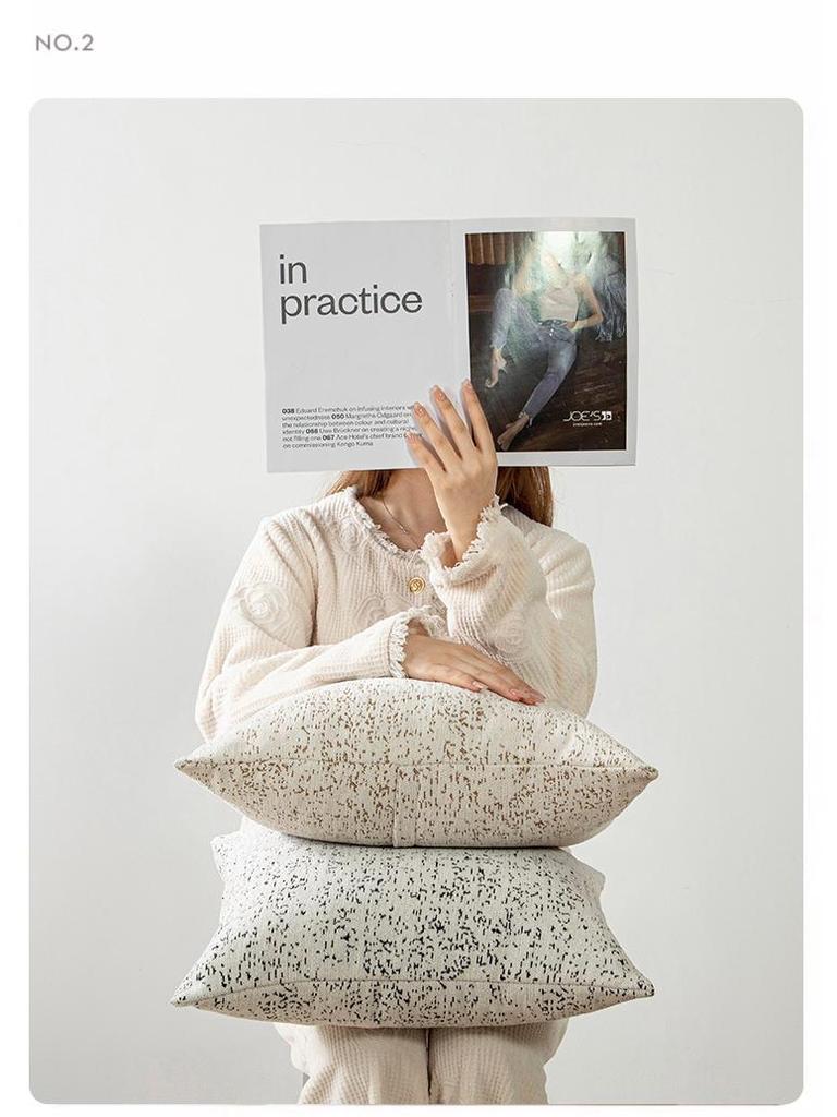 Sophisticated Jacquard Velvet Cushion for Sofa or Office Chair (2025)