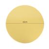10/16/22/26cm Golden Silvery Round Cake Boards Circle Cardboard Base Cupcake Dessert Tray Birthday Party Cake Decorating Supplie