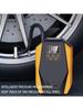 Car Inflator Pump, Corded 12V Electric Pump, Portable Emergency Tire Car Digital Inflator Pump, Cigarette Lighter Inflator Pump