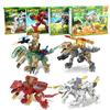 Tobrick KC Certified Dinosaur 4 Types of Medium Sales, Set
