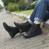 Unisex Retro Canvas Boots: Autumn & Winter Mid-Cut Casual Footwear