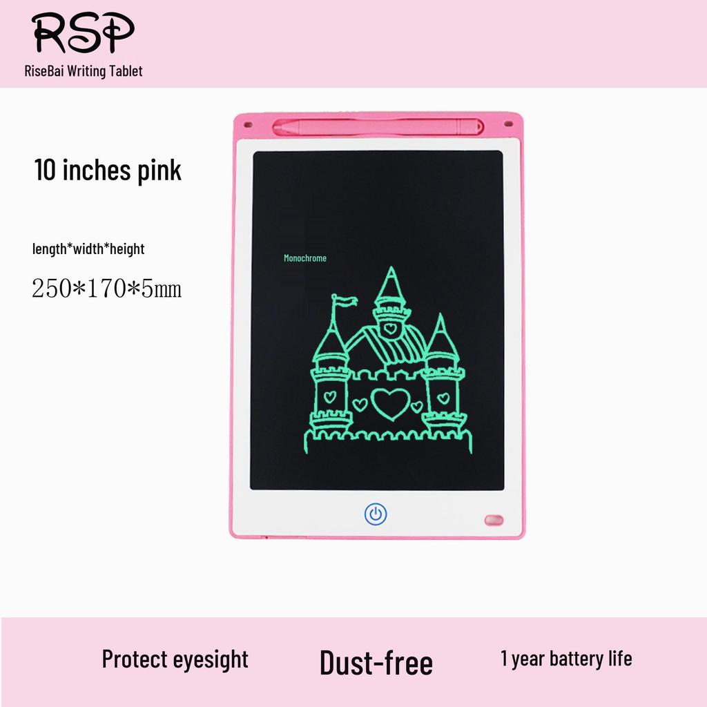 8.5, 10, 12-Inch LCD White Drawing Board for Kids - Educational Handwriting Blackboard Toy