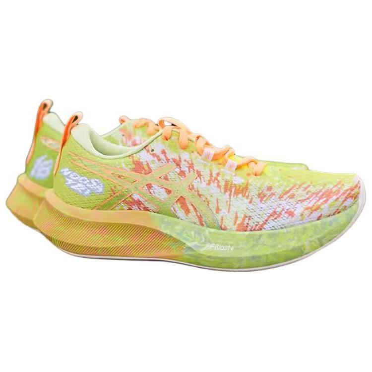 Asics Gel Noosa Tri 16 Cool Matcha Marbled Women Sneakers Green Safety-Yellow 1012B675-750
