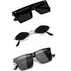 Sheomy Unisex Combo Offer Pack of 3 Shades Glasses Black Candy MC Stan Diamond Cat Eye Sunglasses for Women and MenCombo Offer Pack