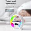 Multifunctional Night Lights Alarm Clock Music Speaker Wireless Charger 3 In 1Bedside Table Lamps G Styling Light Home Bedroom Decor