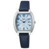 Seiko Watch Angeine Diamond Solar Watch AHJD438 Blue Women's
