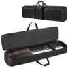 LoDrid Keyboard Case 88 Keys Soft Keyboard Bag Electronic Piano Case with 6 Mats Anti-Slip