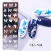 1PC Stainless Steel Printing Nail Stamping Plates Manicure Leaves Maple Template Mold Xmas Snowflakes Nail Art DIY Decorations