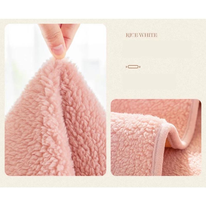 Thickened Wool Velvet Sofa Cover Winter Warm Living Room Sofa Backrest Armrest Cushion Soft Non -Slip Dustproof Decorative Cover