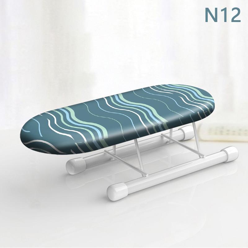1Pcs Folding Mini Ironing Board With Folding Legs Portable Household Clothes Ironing Rack Home Supplies Heat Resistant Ironing Cover