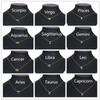Men Women 12 Horoscope Zodiac Sign Pendant Necklace Aries Leo 12 Constellations Jewelry Kids Christmas Gift