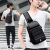 Male Crossbody Bags for Fashion Shoulder Bags USB Charging Messenger Sling Bag Chest Bag Oxford Single Shoulder Strap Pack