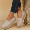 Women Sneakers Stylish and Trendy Footwear Fashion Sneakers Comfortable Forward Loafers Shoes Casual Slip Grass Shoes for Women