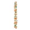 Artificial Maple Leaf Garland 5.7Ft Pumpkin Maple Leaves Vine Thanksgiving Fall Garland for Mantel