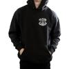 The Police Mens Illegal Records Eagle Chest Hoodie