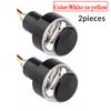 2 Pcs Motorcycle LED Handlebar Tail Light, Motorcycle LED Retrofit Turn Signal Handle Light HMM