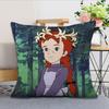 Cartoon Manga Anume a-Anne of Green Gables Soft Comfortable Pillow Case for Sofa Living Room Home Office Decor Protective Covers