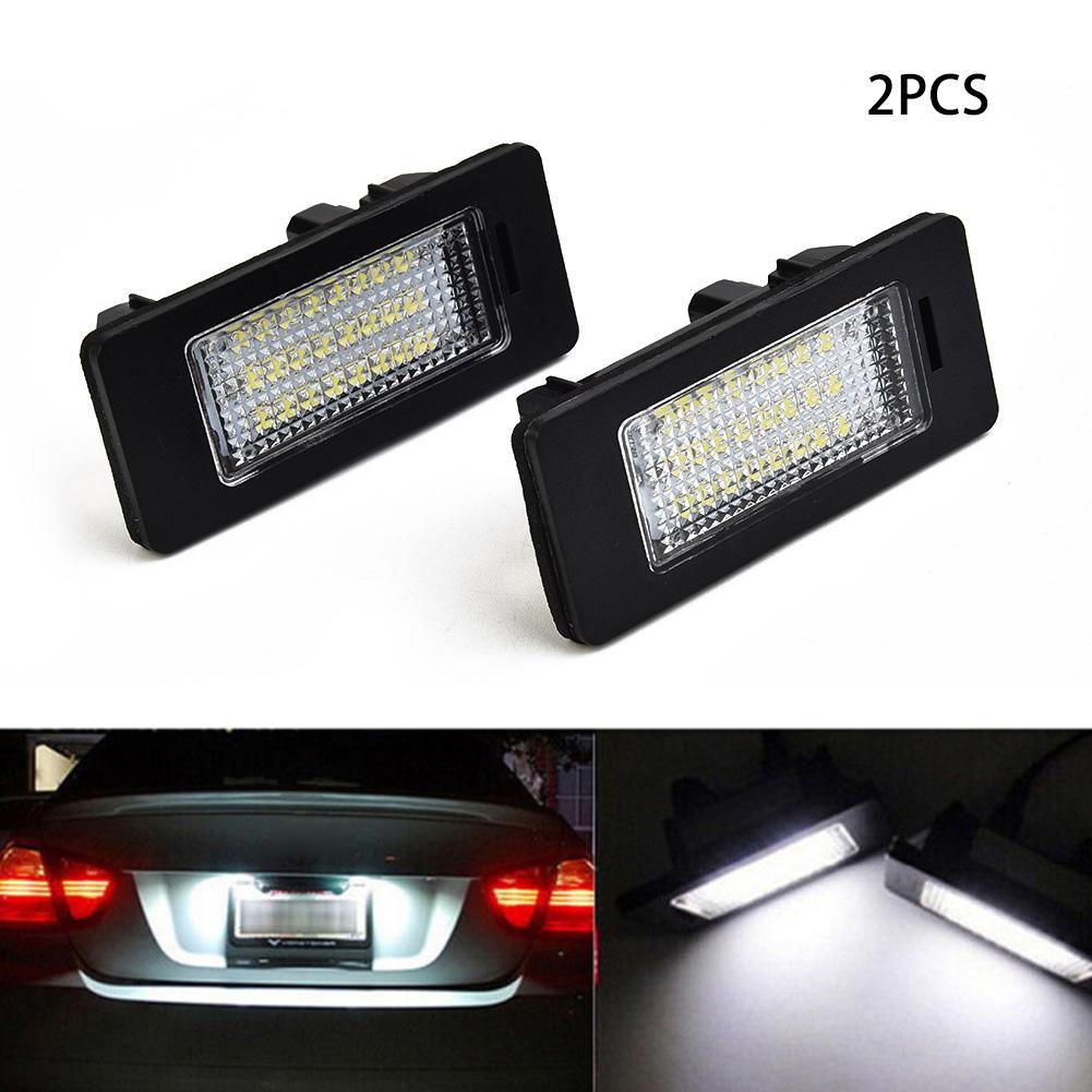 2pcs License Plate Number Lights 24LED No Errors E70 E39 F30 E60 E61 E93
