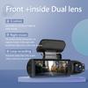 Front & Rear Dashcam With 32GB Card, 1080P  Dash Camera for Car, Wide Angle Car Driving Recorder with IR Night-Vision G Sensor.