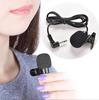 Universal Portable Mini Microphone Headset Lapel Lavalier Clip 3.5mm Microphone For Speech Teaching