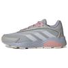 Neo Crazychaos 2.0 Fabric Mesh Retro Versatile Durable Low-Top Lifestyle Casual Shoes Women Sneaker Gray Pink HP5396