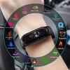 M6 Smart Bracelet: Heart Rate, Blood Pressure, Bluetooth, Pedometer, Music, Weather, Sleep Monitoring.