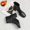 Women's Ankle Boots Beige Booties Elegant Female Short Shoes Winter 2024 On Promotion New In Large Size Warm Footwear Spring Hot