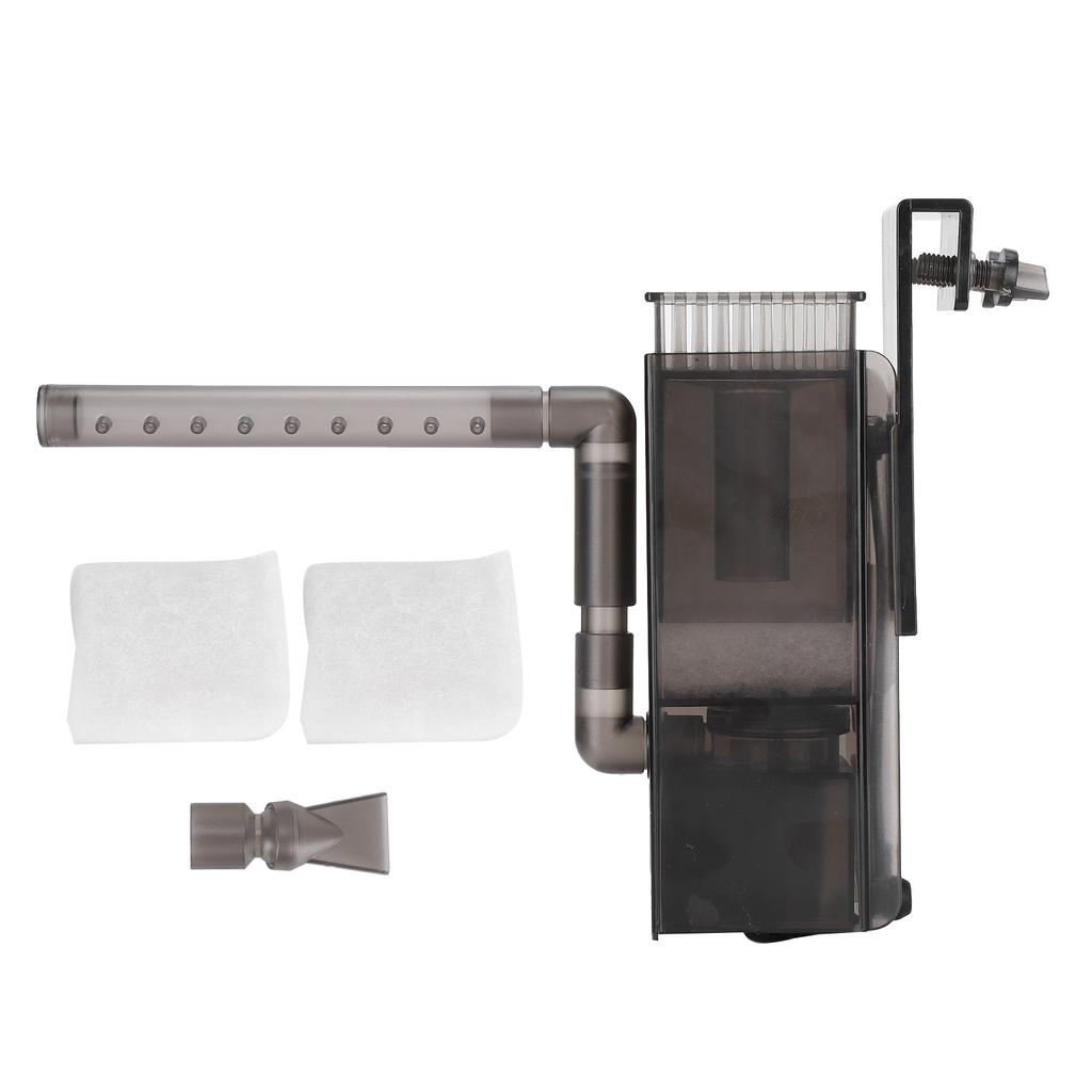 Aquarium Fish Tank External Wallmounted Type Hanging Water Grass Remove Oil Film Filter