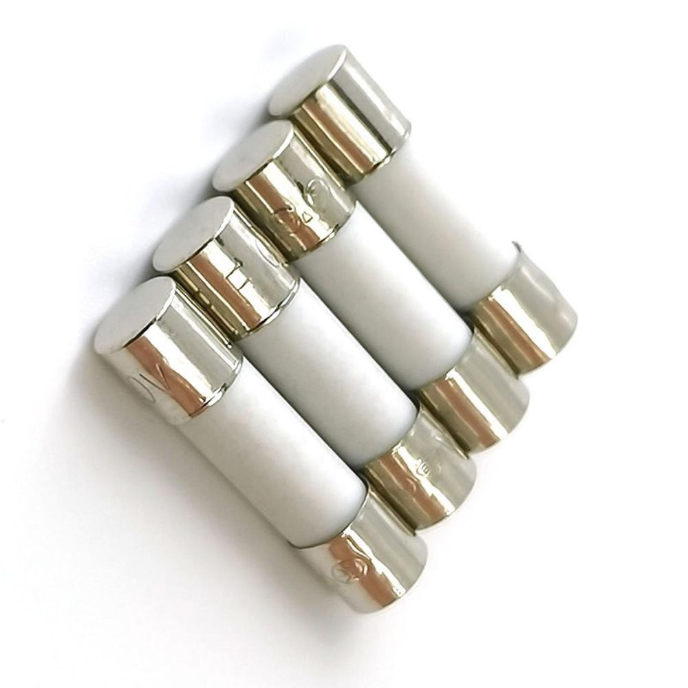4Pcs 250V 15A Ceramic Fuse Tubes 6x30mm Microwave Oven Fuse Protection Circuit