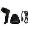 2D Barcode Scanner Bluetooth 2.4G Wireless Handheld Barcode Scanner with Charging Receiving Base