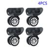 4X Luggage Spinner Wheel Replacement Black Suitcase Swivel Caster/Repair Kit