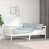 VidaXL Daybed White Solid Pine Wood 90x190 Cm 820308