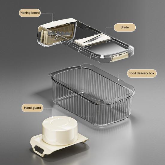 Fruit And Vegetable Chopper Stainless Steel Food Cutter Slicer Multifunctional Veggie Chopper