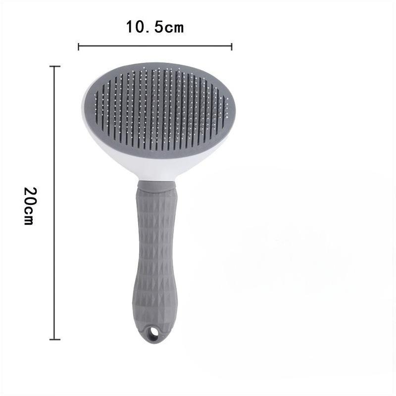 Набор для красоты из 10 предметов для кошек и собак, самоочищающаяся грабельная щетка, когтерез, гребень от блох, щетка для купания, напальчники