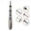 Nine-speed Intelligent Micro-electric Pulse-regulated Electronic Acupuncture Point Pen Meridian Energy Pen Multi-head Exchangeable Massage Pen Relax