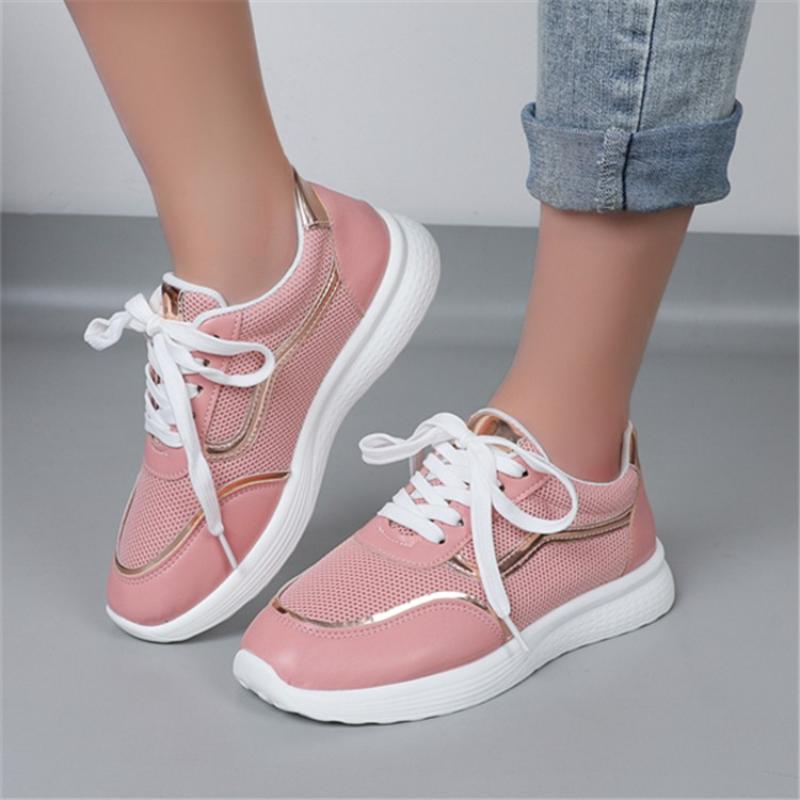 2024 Women's Vulcanize Shoes Autumn Footwear Wedges Sneakers Sequins Shake Shoes Fashion Sport Shoes of Women Zapatillas Mujer