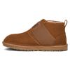 Suede Warm Outdoor Comfortable Ankle Snow Boots Men Boots Brown 1119392-CHE